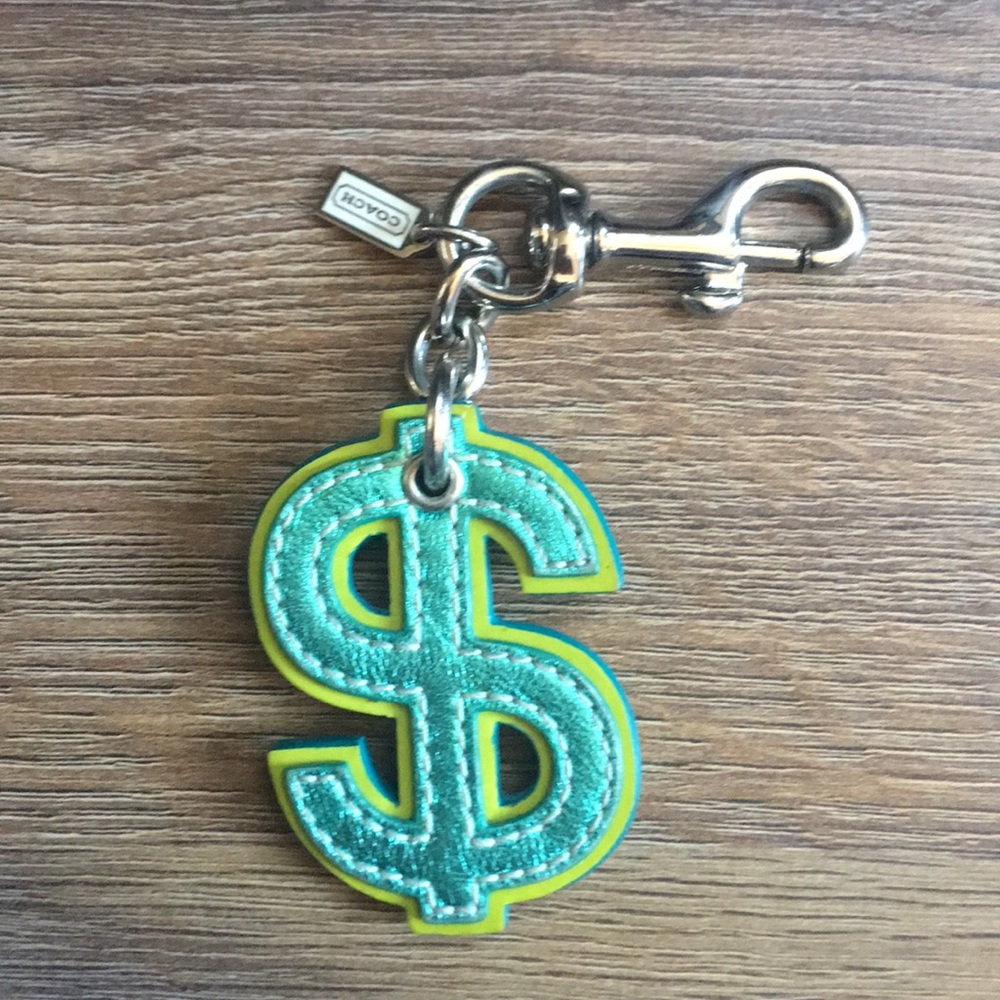 Coach purse or purse charm / adornment